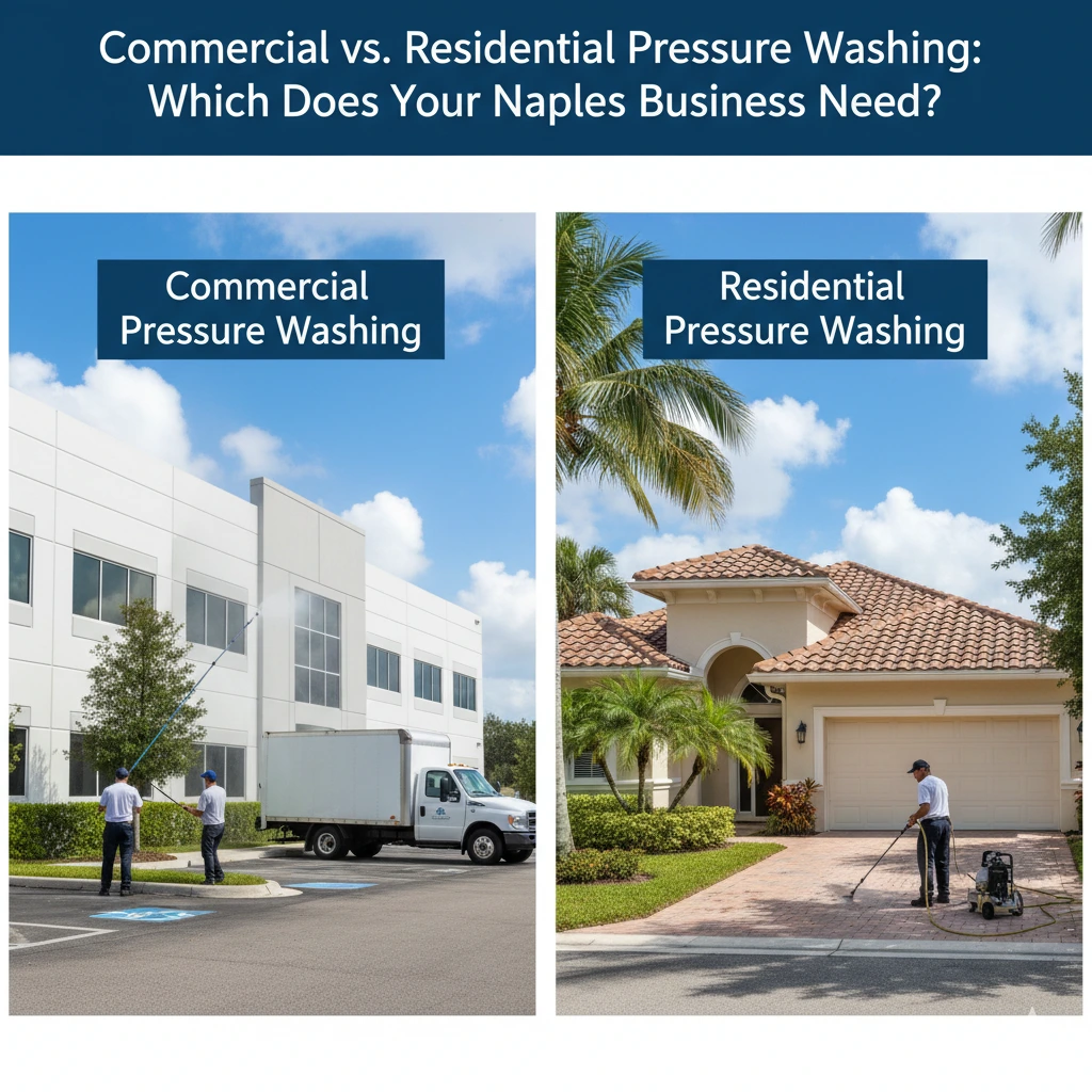 commercial pressure washing Naples FL
